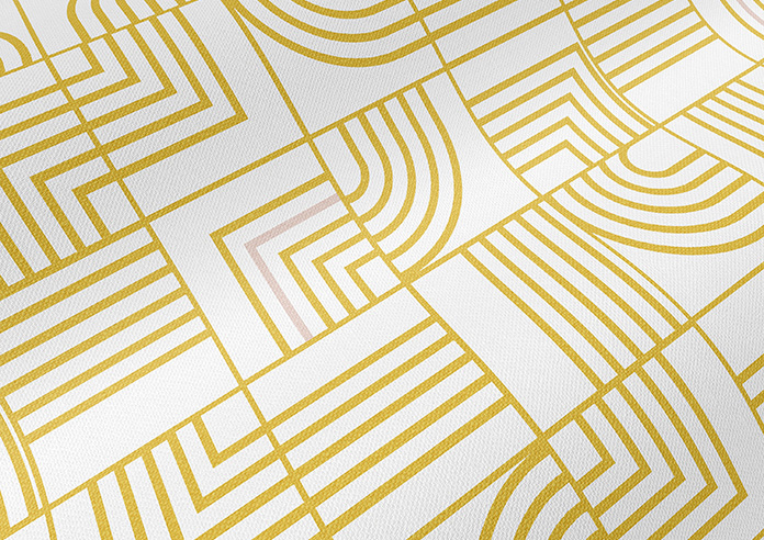 Maze, Yellow - Made to Measure Curtains - Image 4